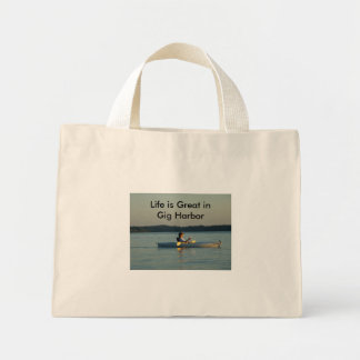 Mini Tote Bag SNV10572, la vie est grande dans le port de Gig