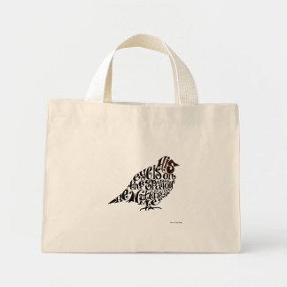 Mini Tote Bag Son oeil est sur le Bruant - Jumbo Fourre-tout