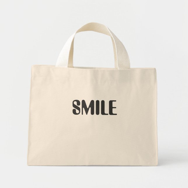 MINI TOTE BAG SOURIRE (Devant)