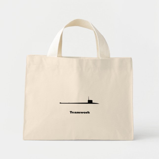 Mini Tote Bag Sous-équipe (Devant)