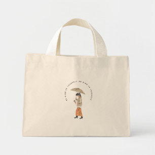 Mini Tote Bag Soyez gentil avec vous