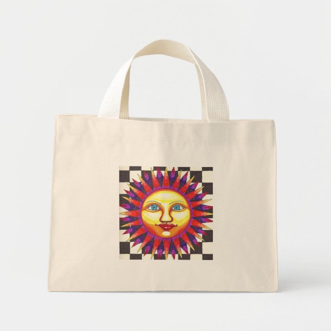 Mini Tote Bag Spike Sun (Devant)