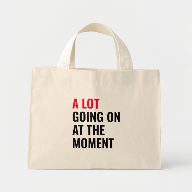 Mini Tote Bag Sticker (Devant)
