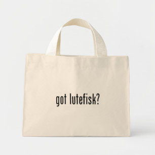 Mini Tote Bag t'as eu un lutefisk ?sac