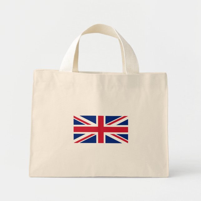 Mini Tote Bag Tcn de l'indicateur Union Jack (Devant)