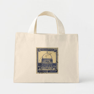 Mini Tote Bag timbre antique palestinien 1920_ folklor palestine