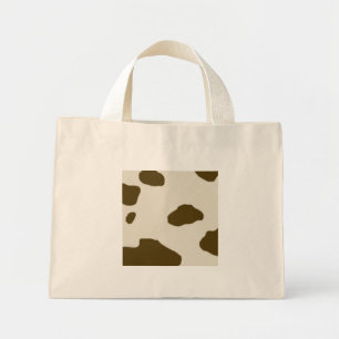 Mini Tote Bag VACHE PEAU brun