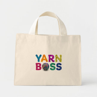 Mini Tote Bag Yarn Boss