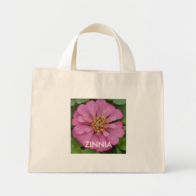 Mini Tote Bag ZINNIE Carry All, Pink (Devant)
