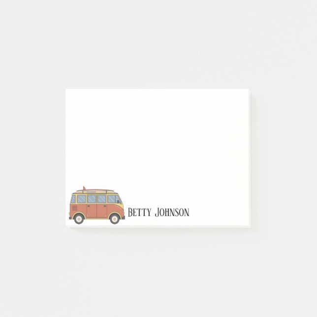 Mini Van Post-it Notes (Front)