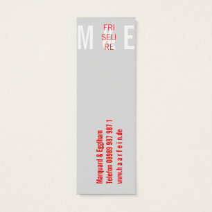 Mini Visitenkarten Friseur