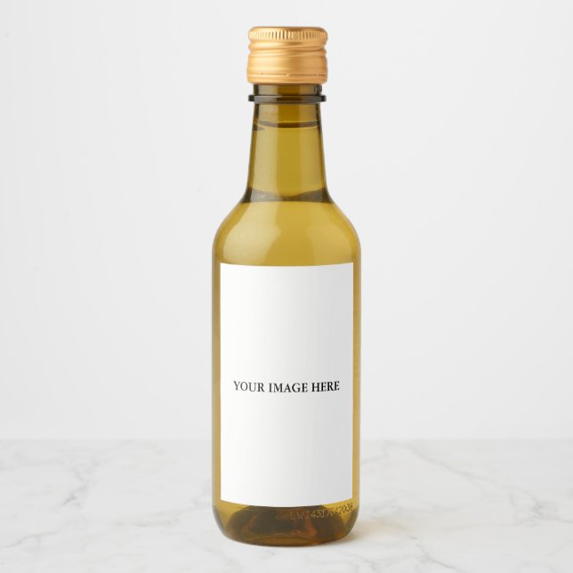 Mini Wine Bottle Label (Front)