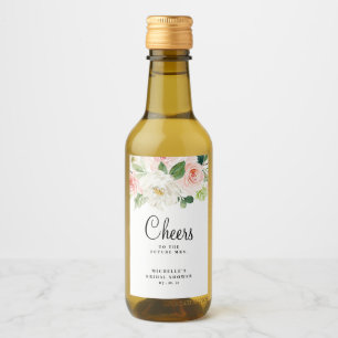 Mini Wine Labels, Blush Wine Label