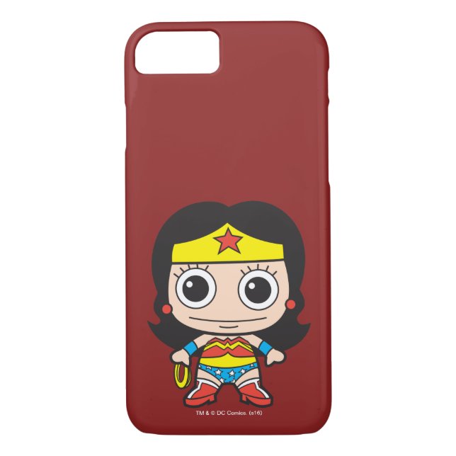 Mini Wonder Woman Case-Mate iPhone Case (Back)