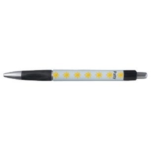 Mini Yellow Suns Personalized Pen