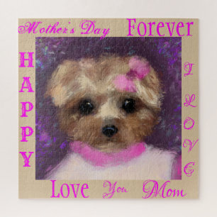 MINI YORKIE POO   JIGSAW PUZZLE