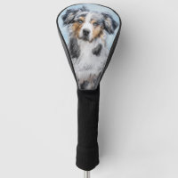 Miniature American Shepherd Painting - Dog Art