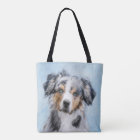 Miniature American Shepherd Painting - Dog Art