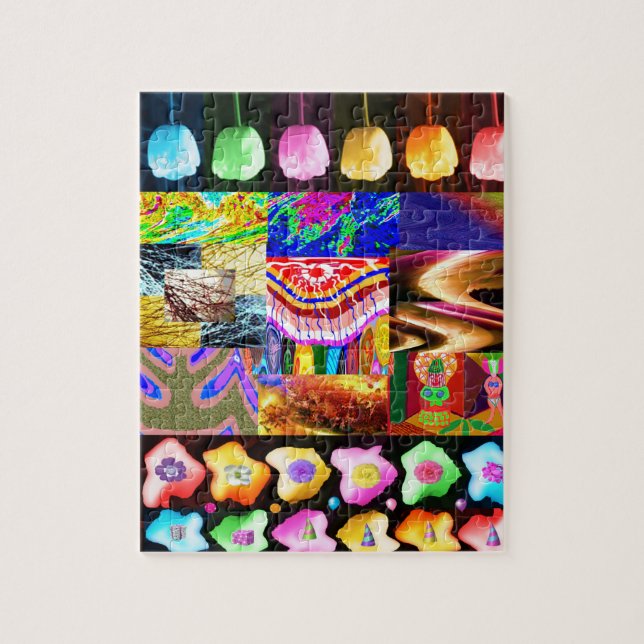 Miniature ART Collage : Ideal GIFT Collection Jigsaw Puzzle (Vertical)