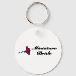Miniature Bride Junior Bride Keychain