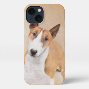 Miniature Bull Terrier Painting - Original Dog Art iPhone 13 Case