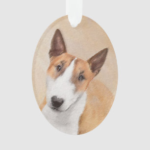 Miniature Bull Terrier Peinture - Jolie Original D