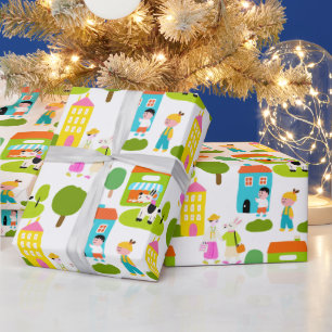 Miniature City Scene (PLEASE READ BELOW) Wrapping Paper