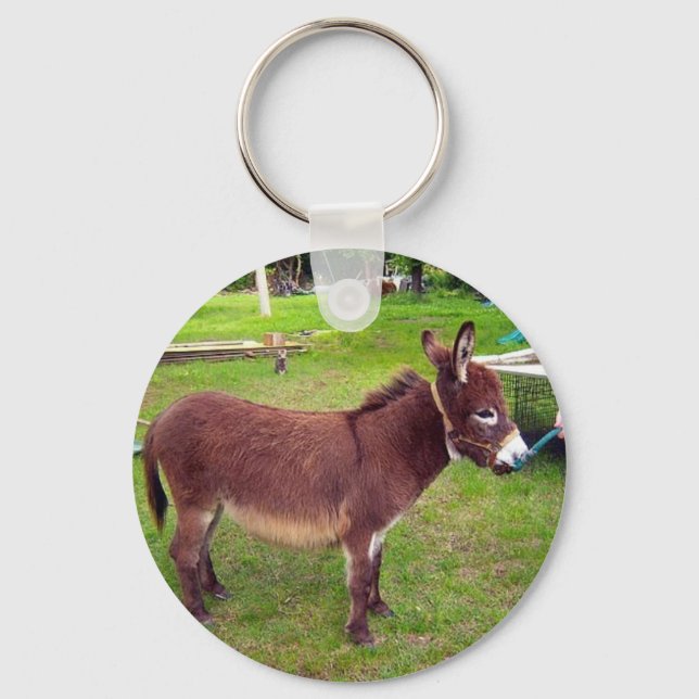 Miniature Donkey Keychain (Front)