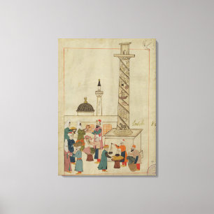 Miniature from the 'Memorie Turchesche' Canvas Print
