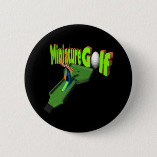 Miniature Golf 2 Inch Round Button