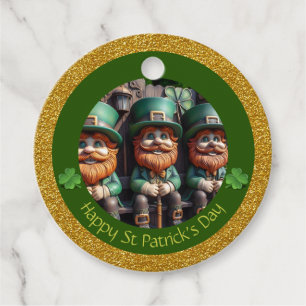 Miniature Leprechaun St Patrick's Day Thanks RFT10 Favour Tags