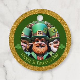 Miniature Leprechaun St Patrick's Day Thanks RFT11 Favour Tags