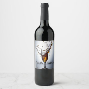 Miniature Magic Liquor Wine Label