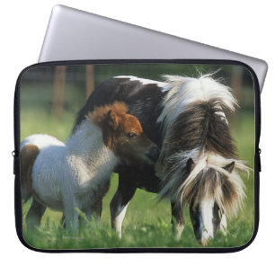 Miniature Mare & Foals 2 Laptop Sleeve