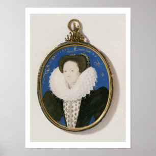 Miniature of Arabella Stuart, Duchess of Lennox, 1 Poster
