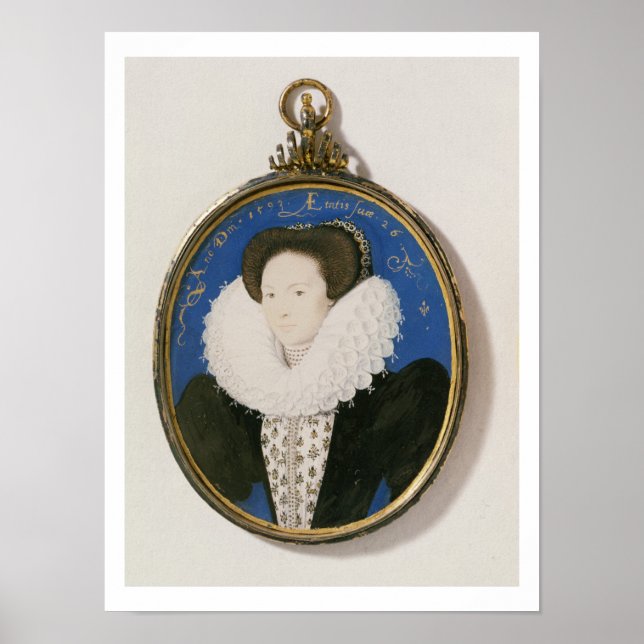 Miniature of Arabella Stuart, Duchess of Lennox, 1 Poster (Front)