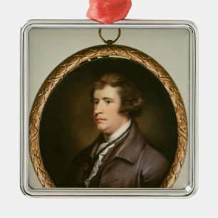 Miniature of Edmund Burke, 1795 Metal Ornament