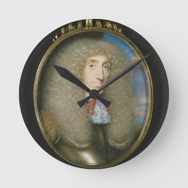 Miniature of Robert Kerr, 4th Earl of Lothian, 166 Round Clock (Front)