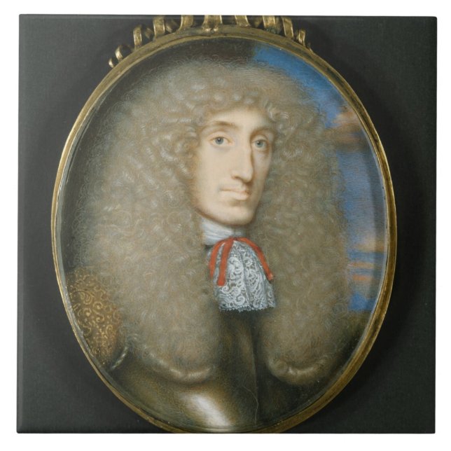 Miniature of Robert Kerr, 4th Earl of Lothian, 166 Tile (Front)