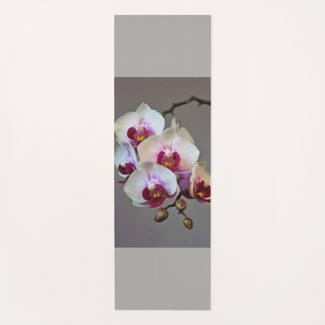 Miniature Orchid Yoga Mat (Front)