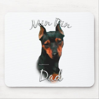 Miniature Pinscher (blk) Dad 2 Mouse Pad