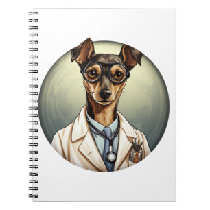 Miniature Pinscher Dog Doctor   Notebook