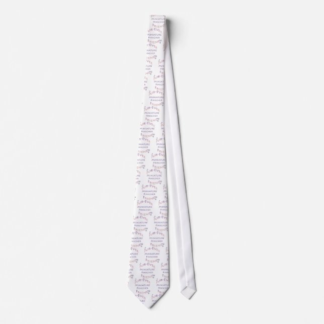 Miniature Pinscher Furever Tie (Front)