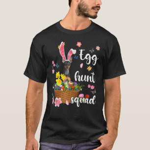 Miniature Pinscher Happy Easter Day Easter Colorfu T-Shirt