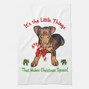 Miniature Pinscher Kitchen Towel