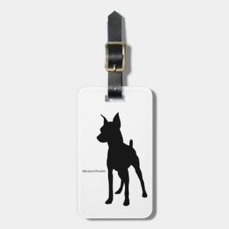 Miniature Pinscher Luggage Tag