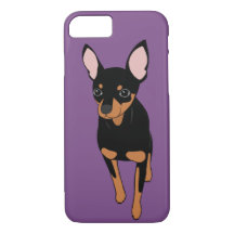 Miniature Pinscher Min Pin Apple iPhone 8/7 Coque