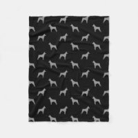 Miniature Pinscher MinPin Dog Silhouettes Pattern