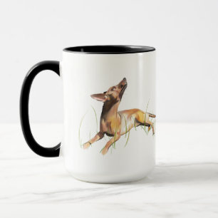 Miniature Pinscher Mug, Dog Mom Coffee  Mug