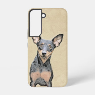 Miniature Pinscher Painting Cute Original Dog Art Samsung Galaxy Case